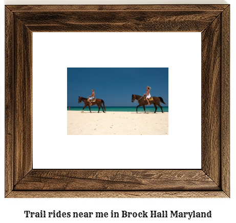 trail rides near me in Brock Hall, Maryland